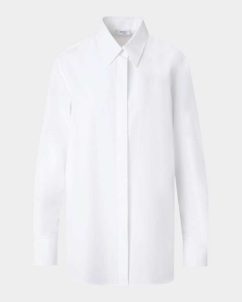 Tunic Cotton Poplin Blouse